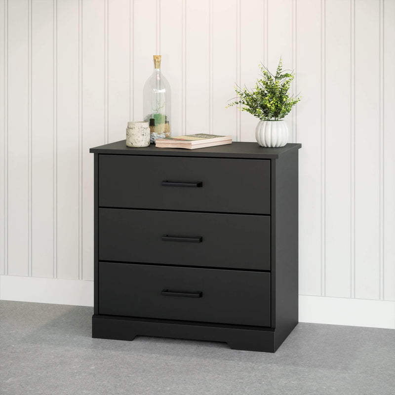 Pending - Modubox Nightstand Rustic Ridge Farmhouse 3-Drawer Nightstand - Available in 4 Colours