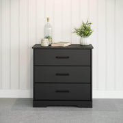 Pending - Modubox Nightstand Rustic Ridge Farmhouse 3-Drawer Nightstand - Available in 4 Colours