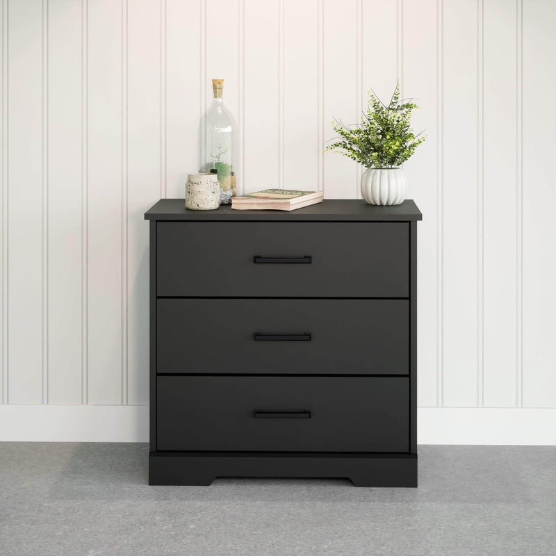 Pending - Modubox Nightstand Rustic Ridge Farmhouse 3-Drawer Nightstand - Available in 4 Colours
