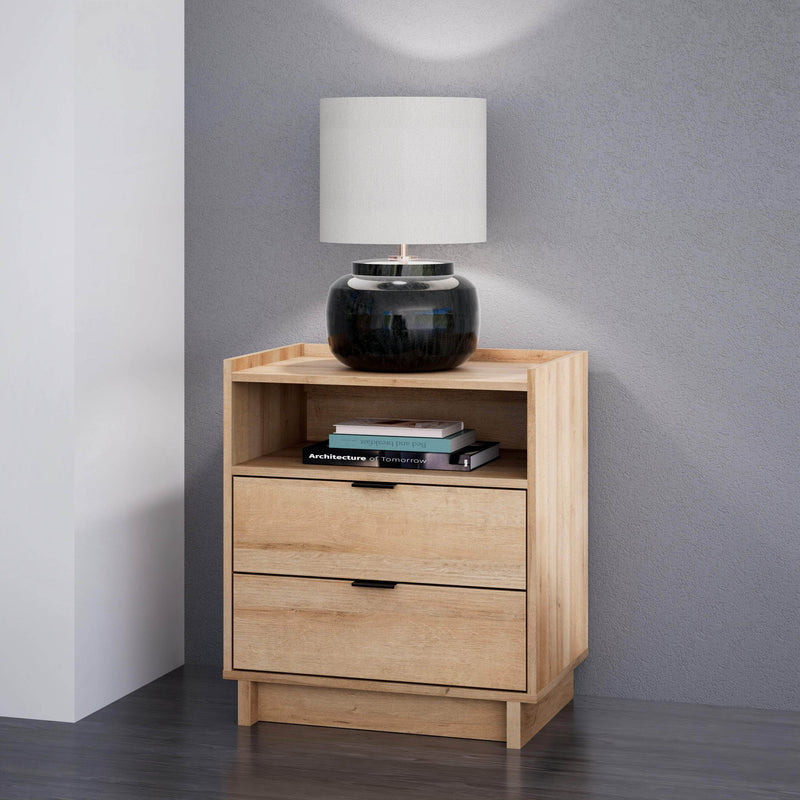 Pending - Modubox Nightstand Simply Modern 2-Drawer Nightstand - Available in 3 Colours