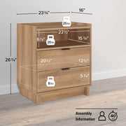 Pending - Modubox Nightstand Simply Modern 2-Drawer Nightstand - Available in 3 Colours