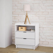 Pending - Modubox Nightstand Simply Modern 2-Drawer Nightstand - Available in 3 Colours