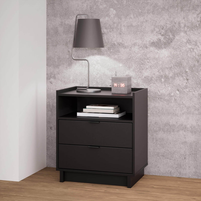 Pending - Modubox Nightstand Simply Modern 2-Drawer Nightstand - Available in 3 Colours