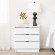 Pending - Modubox Nightstand Simply Modern 3-Drawer Nightstand - Available in 3 Colours