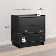 Pending - Modubox Nightstand Simply Modern 3-Drawer Nightstand - Available in 3 Colours