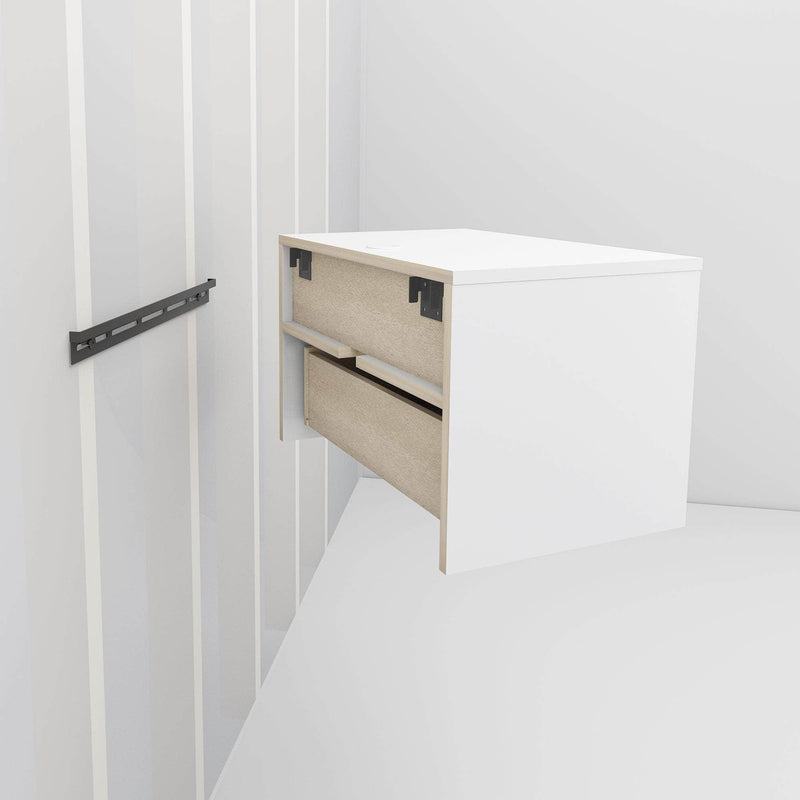 Pending - Modubox Nightstand Sonoma 1-Drawer Floating Nightstand - Available in 2 Colours