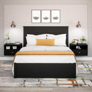 Pending - Modubox Nightstand Sonoma 1-Drawer Floating Nightstand (Set of 2) in Black