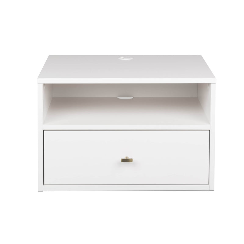 Pending - Modubox Nightstand White Sonoma 1-Drawer Floating Nightstand - Available in 2 Colours