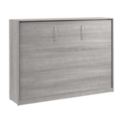 Pending - Modubox Platinum Grey Claremont 80"W Full Horizontal Murphy Bed - Available in 2 Colours