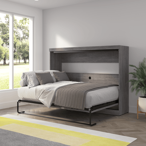 Pending - Modubox Pur 80"W Full Horizontal Murphy Bed - Available in 2 Colours
