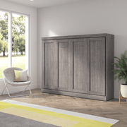 Pending - Modubox Pur 85"W Queen Horizontal Murphy Bed - Available in 2 Colours