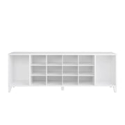 Pending - Modubox Shoe Cabinet 60" Wide Shoe Bench in White