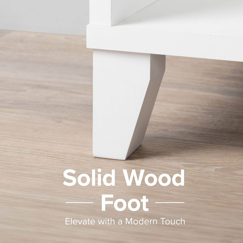 Pending - Modubox Shoe Cabinet 60" Wide Shoe Bench in White