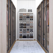 Pending - Modubox Shoe Cabinet Sonoma 40" Shoe Storage Rack in White