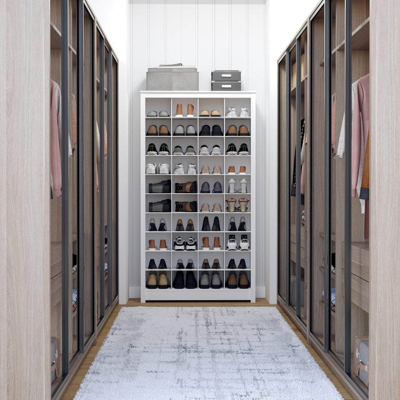 Pending - Modubox Shoe Cabinet Sonoma 40" Shoe Storage Rack in White