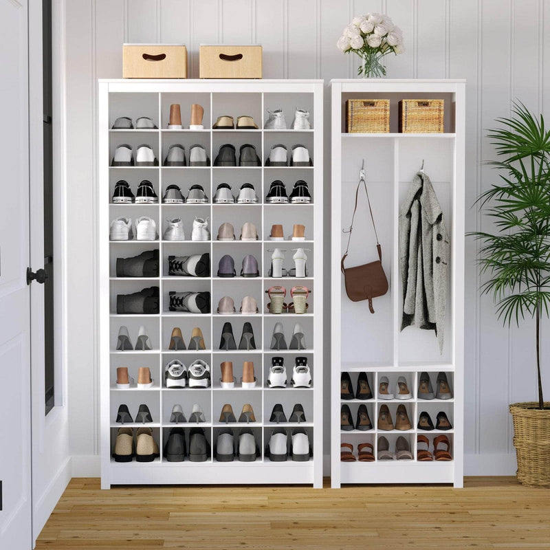 Pending - Modubox Shoe Cabinet Sonoma 40" Shoe Storage Rack in White