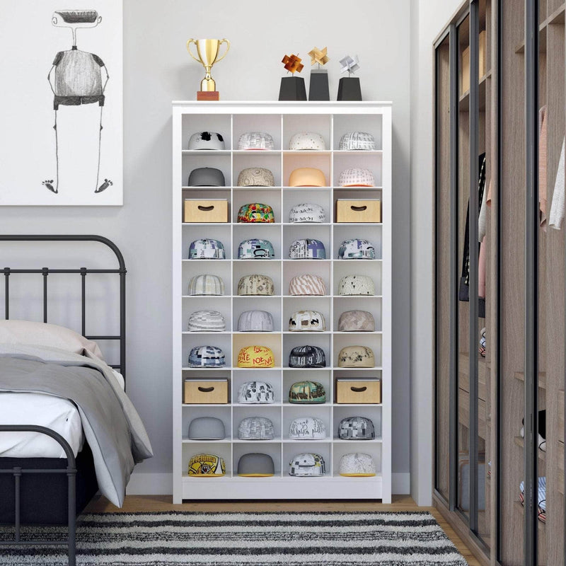 Pending - Modubox Shoe Cabinet Sonoma 40" Shoe Storage Rack in White