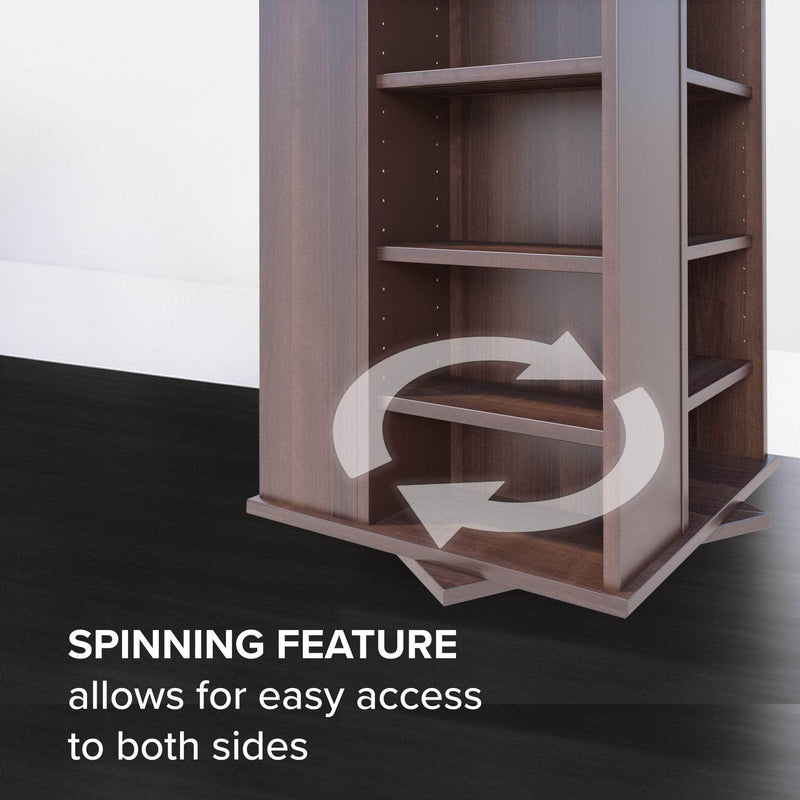 Pending - Modubox Slate Media 18.75" 4-Sided Spinning Tower - Available in 2 Colours