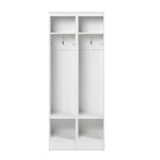 Pending - Modubox Sonoma 29.5" Entryway Organizer (Set of 2) in White