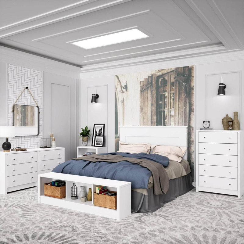 Pending - Modubox Storage Bench Calla 61.5" Storage Bench in White