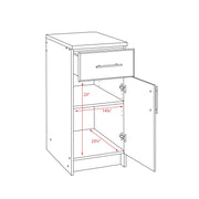 Pending - Modubox Storage Cabinet Elite 16" Base Storage Cabinet - Available in 2 Colours