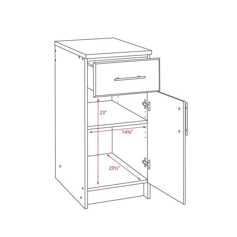 Pending - Modubox Storage Cabinet Elite 16" Base Storage Cabinet - Available in 2 Colours