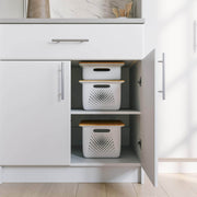 Pending - Modubox Storage Cabinet Elite 32" 2-Door Base Storage Cabinet in White