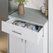 Pending - Modubox Storage Cabinet Elite 32" 2-Door Base Storage Cabinet in White