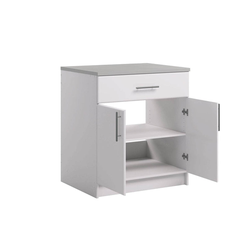Pending - Modubox Storage Cabinet Elite 32" 2-Door Base Storage Cabinet in White