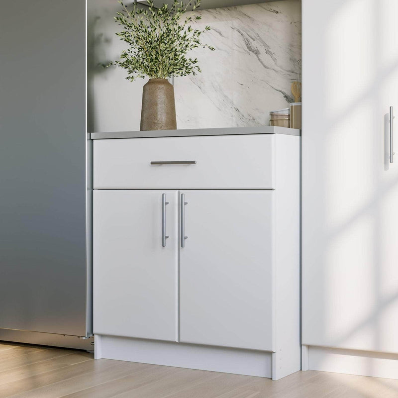 Pending - Modubox Storage Cabinet Elite 32" 2-Door Base Storage Cabinet in White