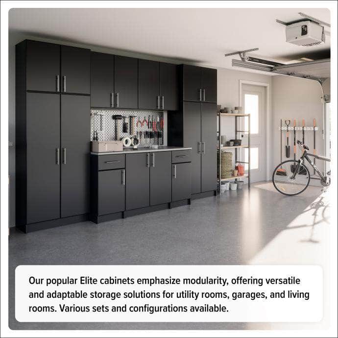 Pending - Modubox Storage Cabinet Elite Deep Storage Cabinet with Fixed and Adjustable Shelves - Available in 2 Colours