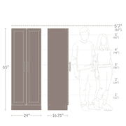 Pending - Modubox Storage Cabinet Elite Plus 24" Storage Cabinet in White