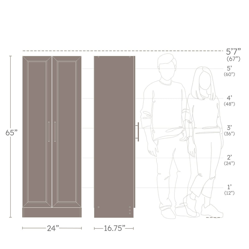 Pending - Modubox Storage Cabinet Elite Plus 24" Storage Cabinet in White