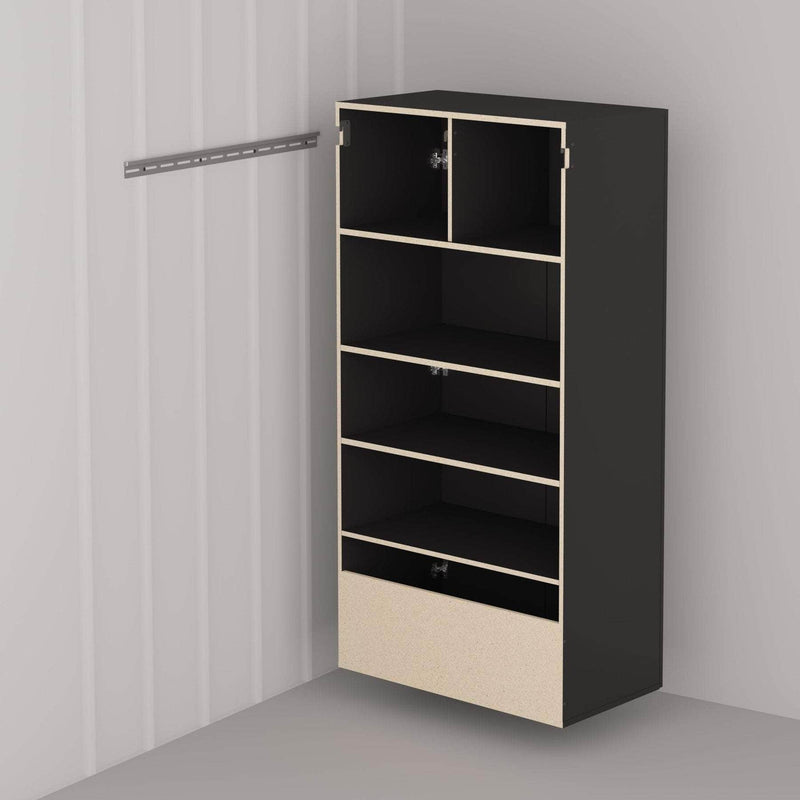 Pending - Modubox Storage Cabinet Hangups 36" Large Storage Cabinet - Available in 3 Colours