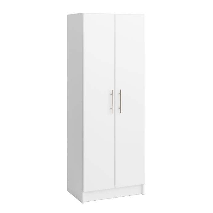 Pending - Modubox Storage Cabinet White Elite Deep Storage Cabinet with Fixed and Adjustable Shelves - Available in 2 Colours