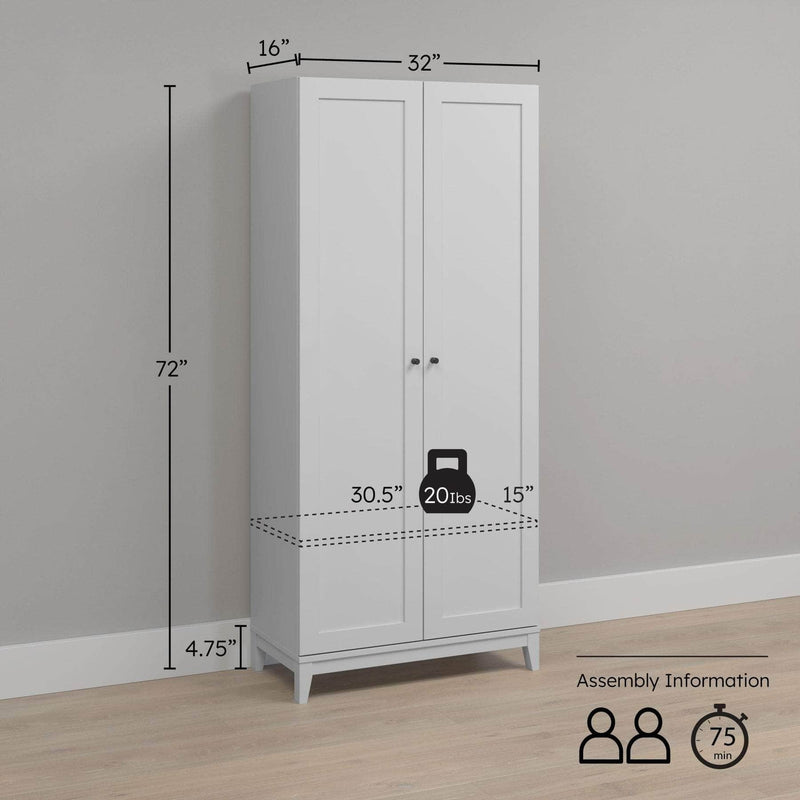 Pending - Modubox Storage Cabinet Yaletown 32" Storage Cabinet - Available in 3 Colours