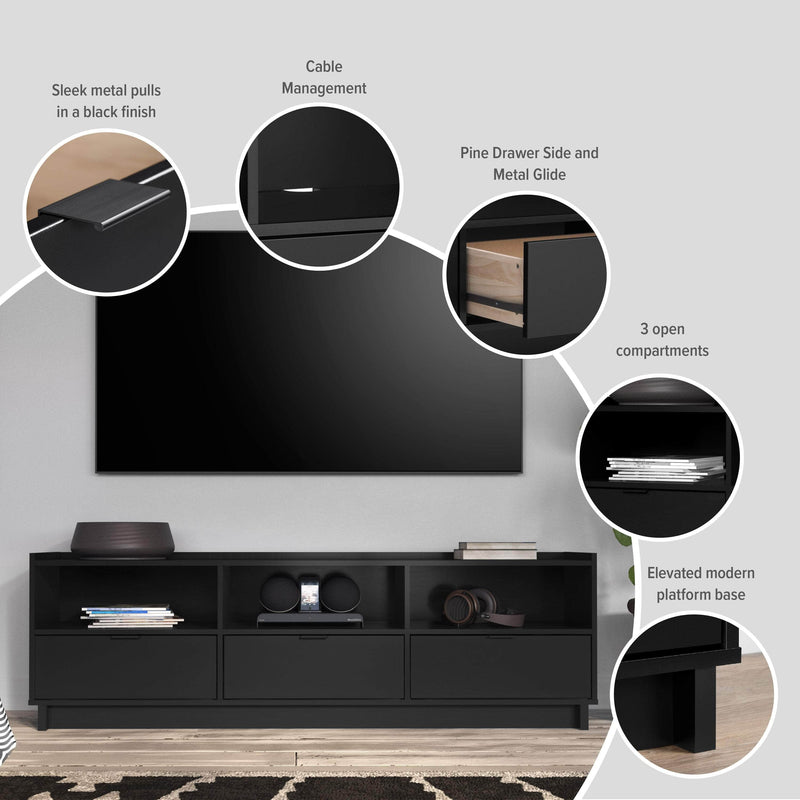 Pending - Modubox TV Stand Simply Modern 70.25" TV Stand - Available in 3 Colours