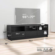 Pending - Modubox TV Stand Simply Modern 70.25" TV Stand - Available in 3 Colours