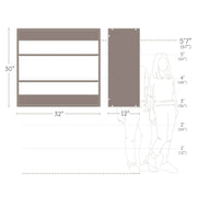 Pending - Modubox Wall Cabinet Elite 32" Wall Cabinet in White