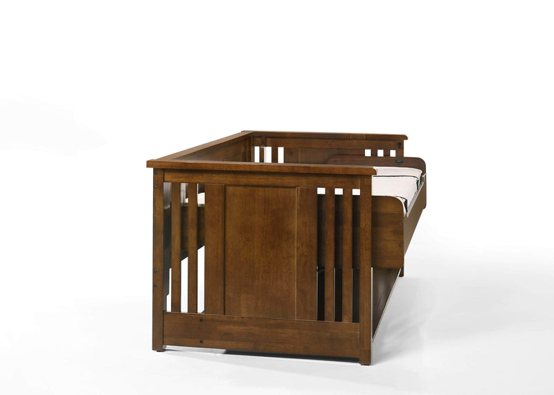 Pending - Night and Day Artisan Twin Horizontal Murphy Folding Desk Bed in Black Walnut