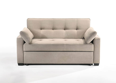 Pending - Night and Day Cappuccino Manhattan Queen Size Sleeper Sofa Bed – Available in 3 Colours