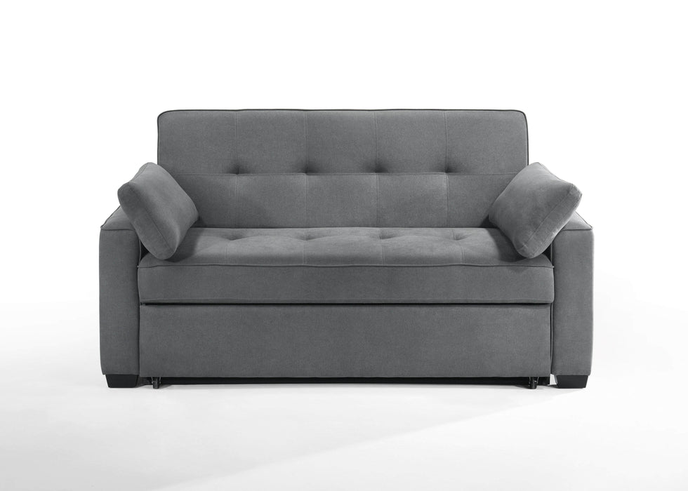 Pending - Night and Day Charcoal Manhattan Queen Size Sleeper Sofa Bed – Available in 3 Colours