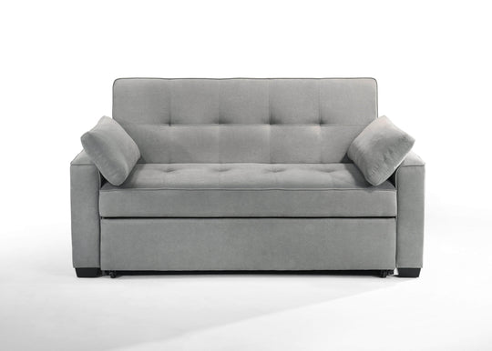 Pending - Night and Day Light Grey Manhattan Queen Size Sleeper Sofa Bed – Available in 3 Colours