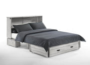 Pending - Night and Day Murphy Cabinet Bed Ranchero Murphy Cabinet Bed with Gel Memory Foam Mattress - Available in 2 Colours