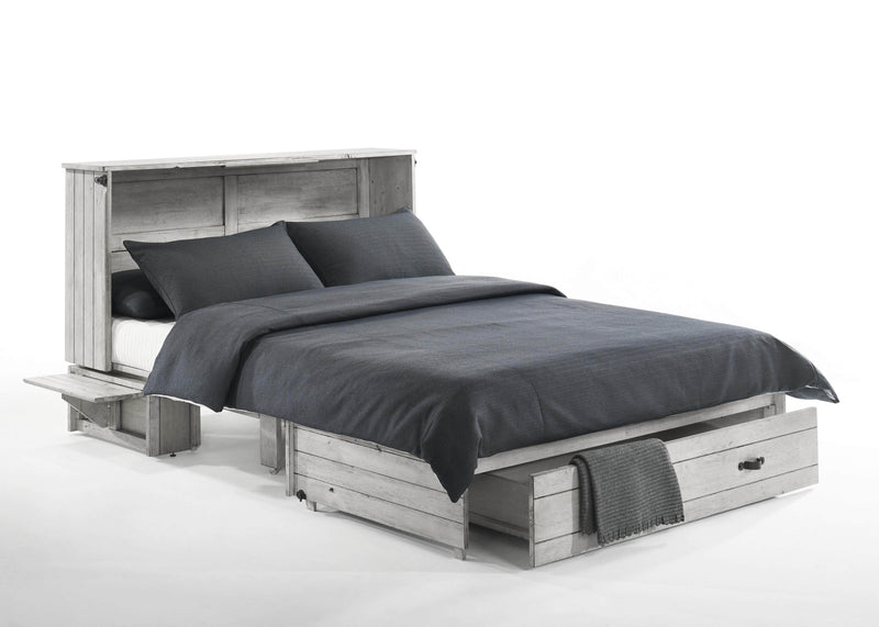 Pending - Night and Day Murphy Cabinet Bed Ranchero Murphy Cabinet Bed with Gel Memory Foam Mattress - Available in 2 Colours