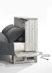 Pending - Night and Day Murphy Cabinet Bed Ranchero Murphy Cabinet Bed with Gel Memory Foam Mattress - Available in 2 Colours