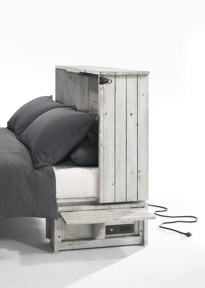 Pending - Night and Day Murphy Cabinet Bed Ranchero Murphy Cabinet Bed with Gel Memory Foam Mattress - Available in 2 Colours