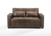 Pending - Night and Day Walnut Brooklyn Queen Size Sleeper Sofa Bed – Available in 3 Colours