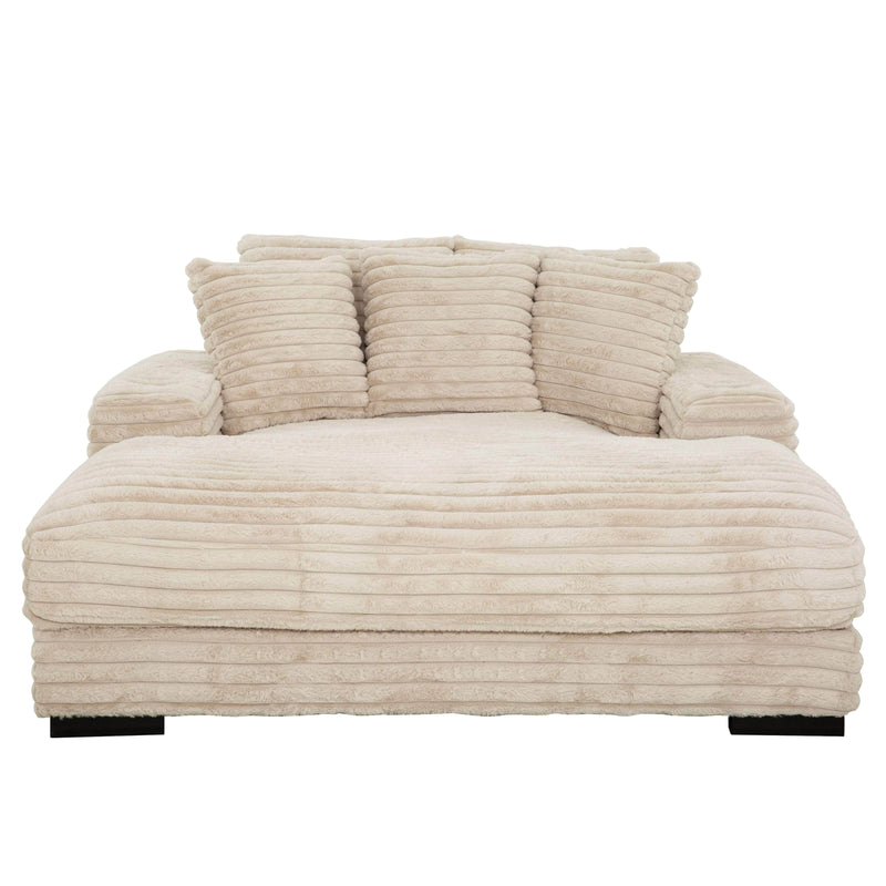 Pending - Primo International Chaise Taupe Sealy Cuddler Chaise - Available in 2 Colours