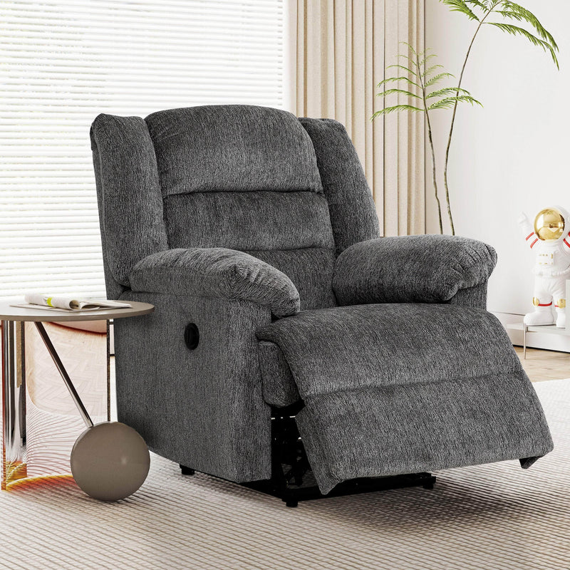 Pending - Primo International Recliner Connor Power Recliner in Nova Grey